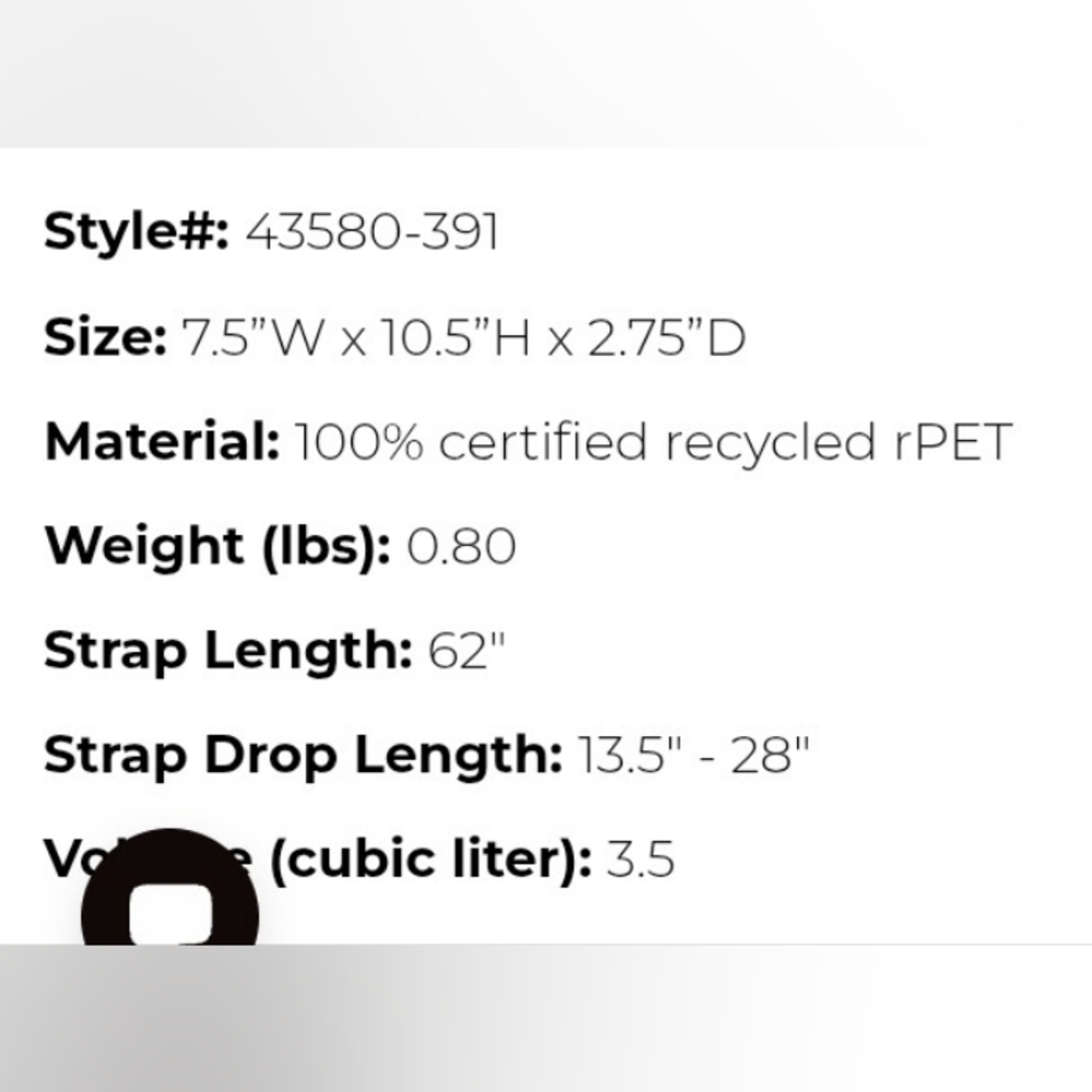 Travelon Greenlander Anti Theft Small Crossbody - Picture 7 of 7